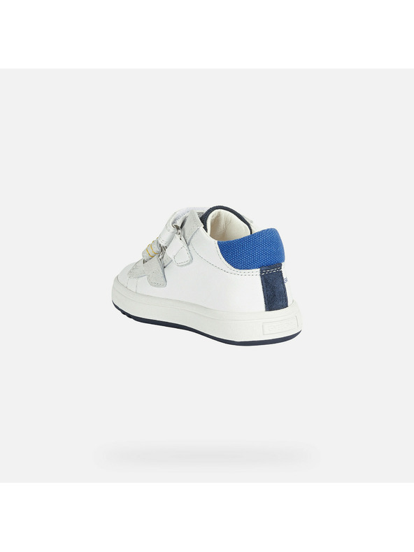 Geox Weiße Jungen-Sneaker Geox Biglia Boy