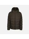 Geox Dunkelbraune Herren-Daunenjacke Geox Magnete