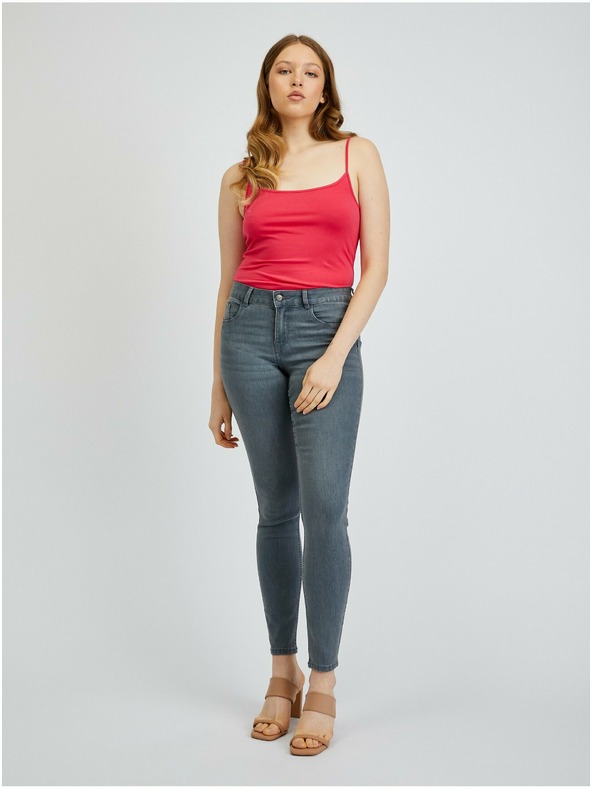 Orsay Set aus zwei Damen-Tank-Tops in Dunkelrosa ORSAY