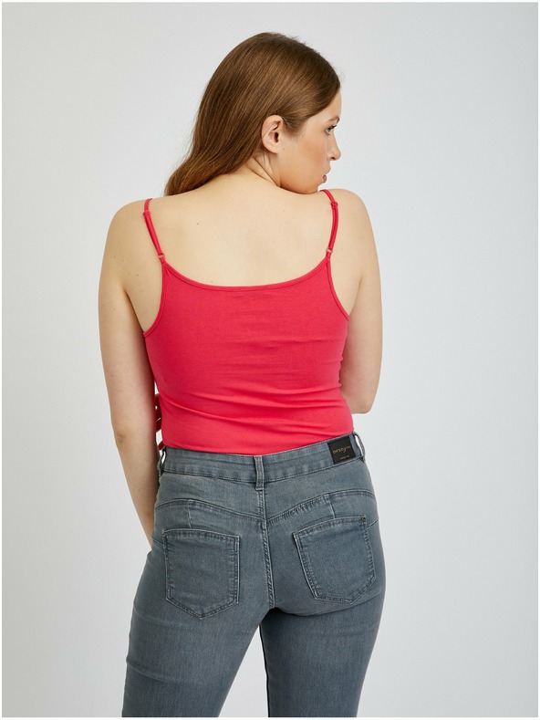 Orsay Set aus zwei Damen-Tank-Tops in Dunkelrosa ORSAY