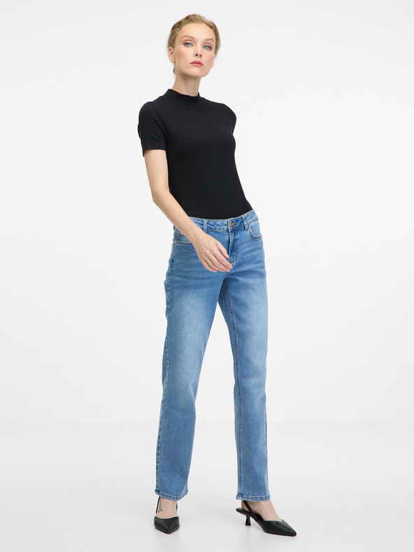 Orsay Schwarzes Damen-T-Shirt ORSAY