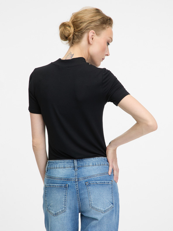 Orsay Schwarzes Damen-T-Shirt ORSAY