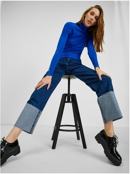 Orsay Blauer Damen Rollkragenpullover ORSAY