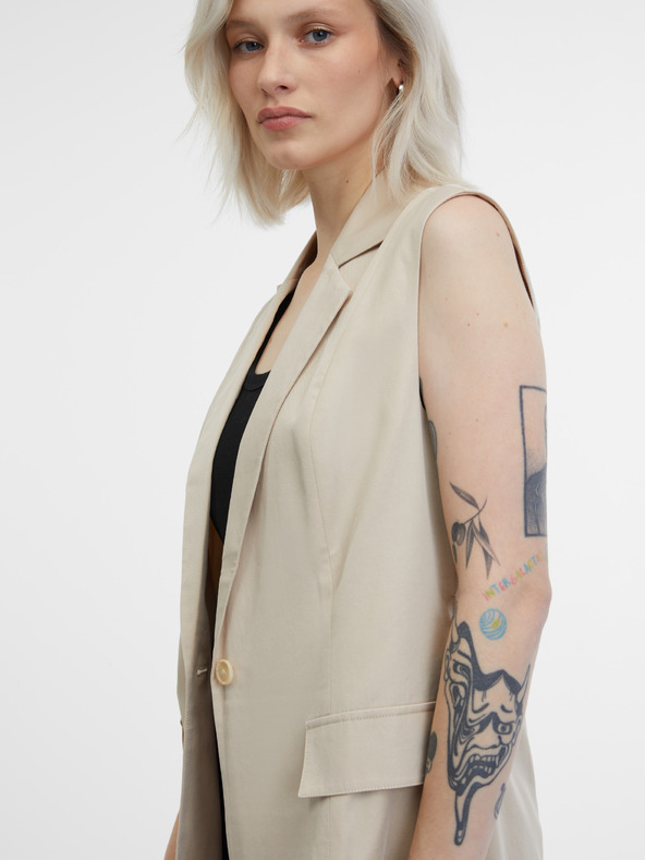 Orsay Beige Damen-Weste ORSAY