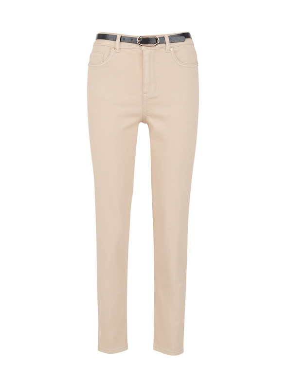 Orsay Beige Damen Mom Jeans ORSAY