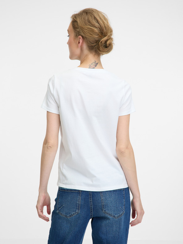 Orsay Weißes Damen-Kurzarmshirt ORSAY
