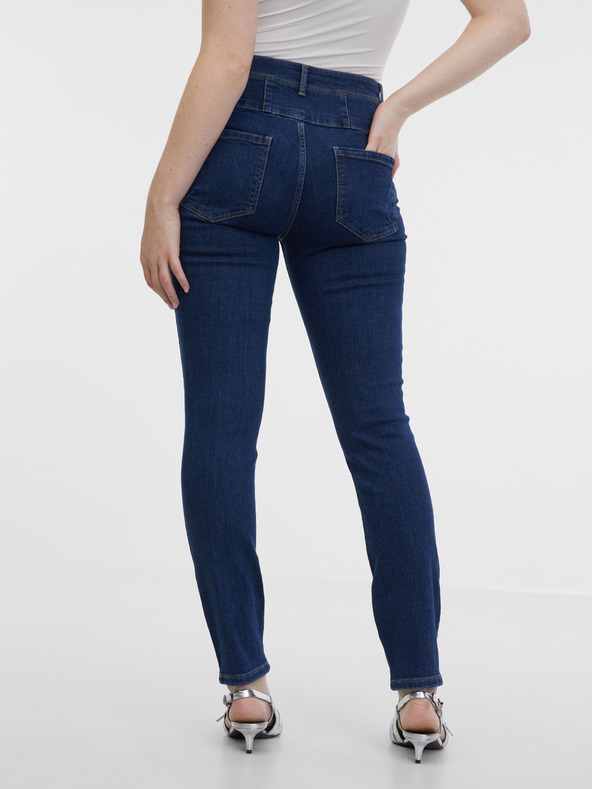 Orsay Dunkelblaue Skinny Fit Jeans für Damen ORSAY