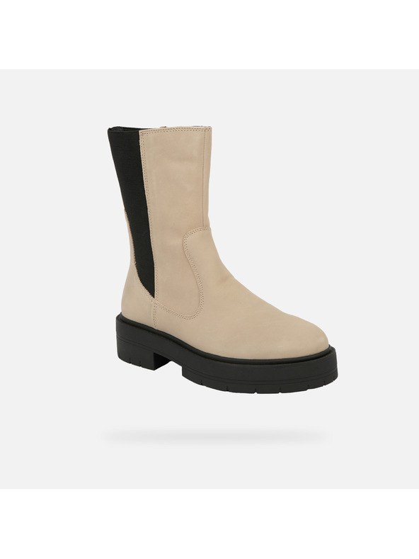 Geox Beige Damen-Stiefeletten Geox Spherica EC7