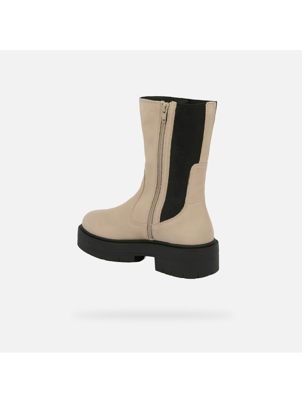 Geox Beige Damen-Stiefeletten Geox Spherica EC7