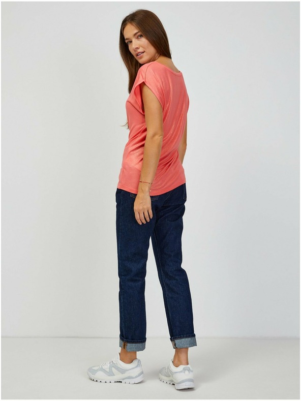 Orsay Korallenrotes T-Shirt ORSAY