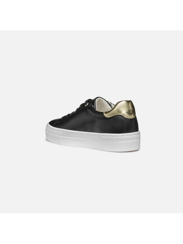 Geox Schwarz Damen Geox Claudin Turnschuhe