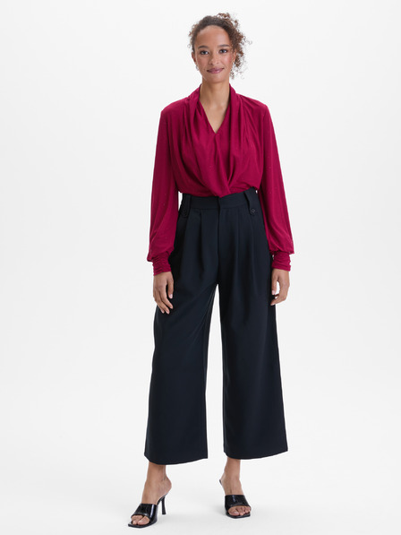 Orsay Weinrote Damenbluse mit Strass von ORSAY