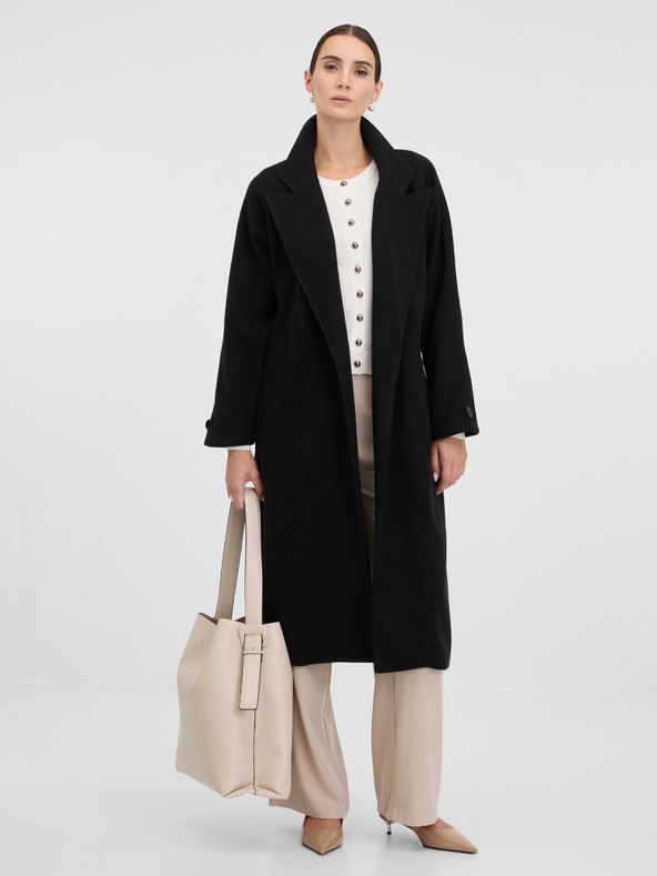 Orsay Schwarzer Damenmantel ORSAY