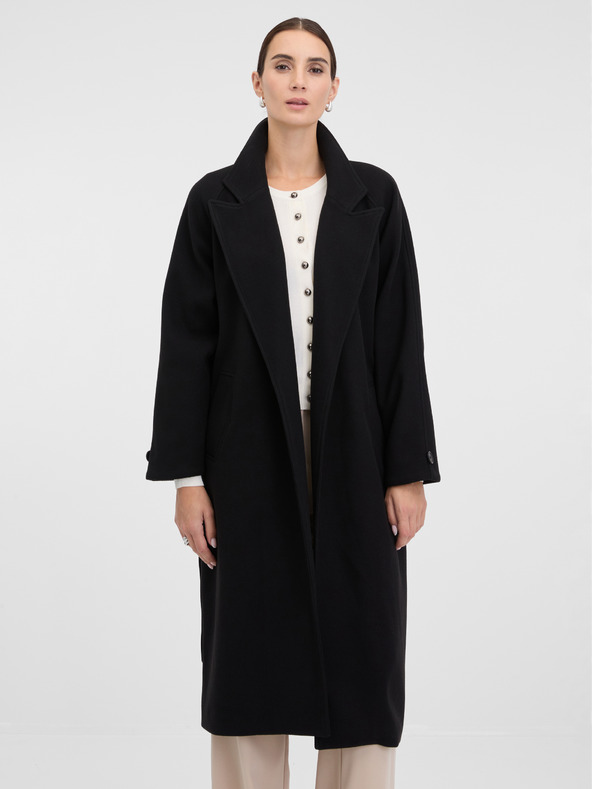 Orsay Schwarzer Damenmantel ORSAY