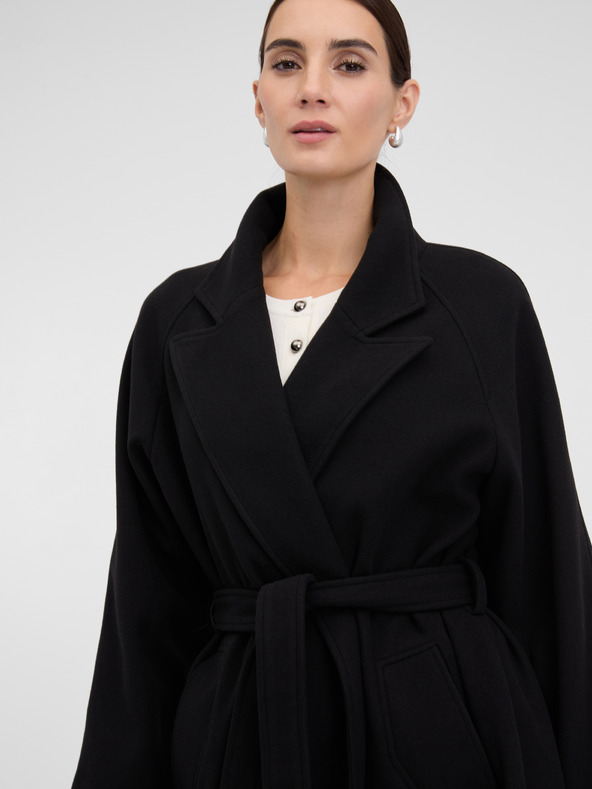 Orsay Schwarzer Damenmantel ORSAY