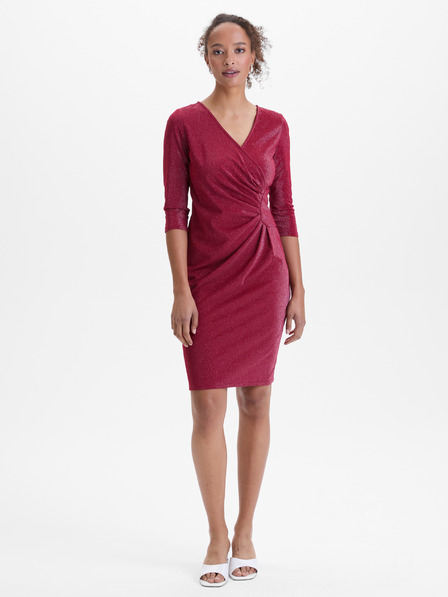 Orsay Weinrote Damenkleid knielang von ORSAY