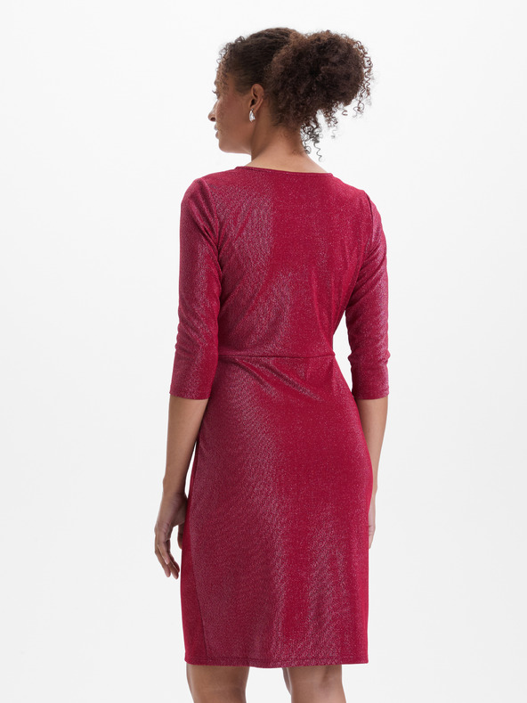 Orsay Weinrote Damenkleid knielang von ORSAY