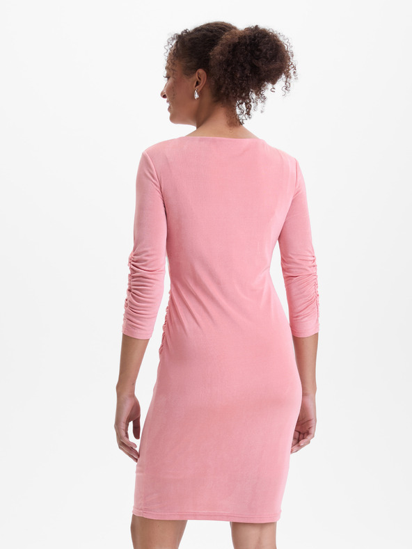 Orsay Hellrosa knielanges Damenkleid ORSAY