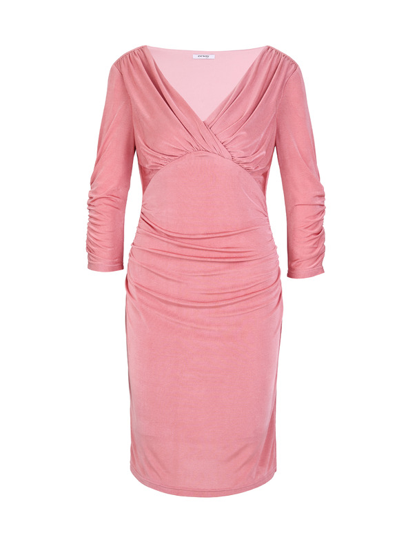 Orsay Hellrosa knielanges Damenkleid ORSAY