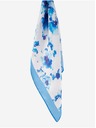 Orsay Blau-weißes Damen-Blumenschal ORSAY
