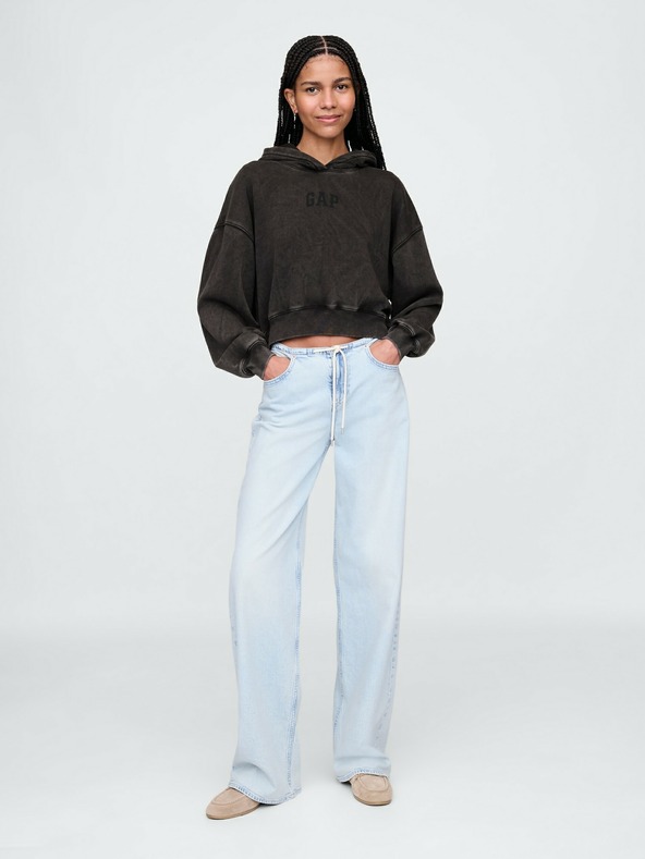 GAP Cropped Hoodie Logo GAP