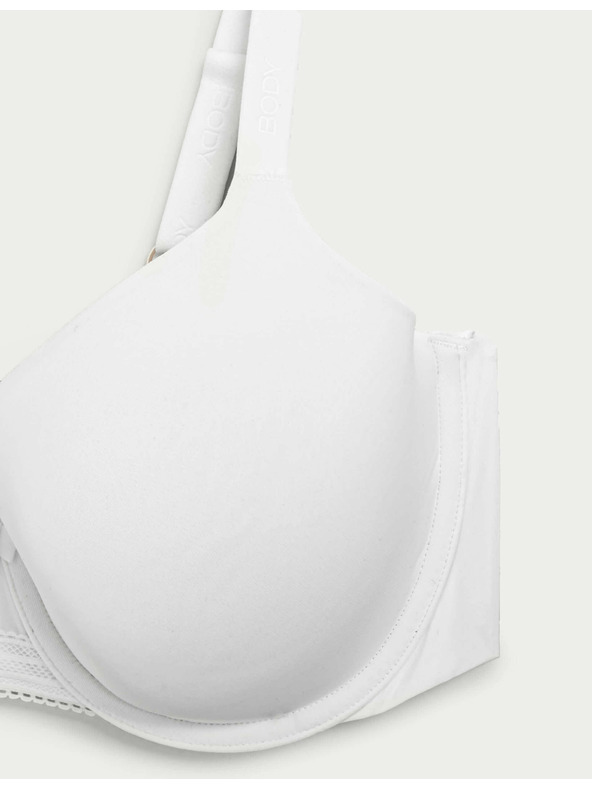 Marks & Spencer Bügel-BH mit vollen Körbchen, Größe 4, mit Bügeln und vollen Körbchen. A-E Marks & Spencer weiß