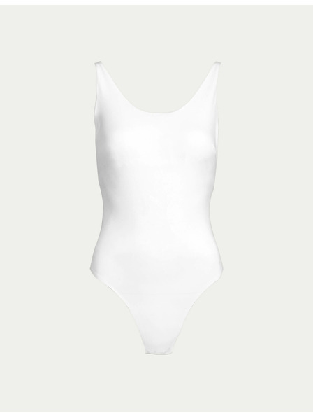 Marks & Spencer Weißer Damen Marks & Spencer Secret Support™ Lace Tightening Bodysuit