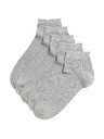 Marks & Spencer 5 Paar nahtlose Söckchen Marks & Spencer grau