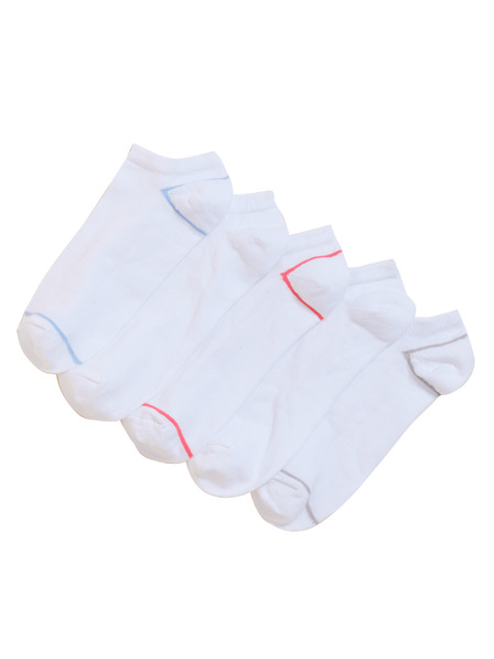 Marks & Spencer Fünf Paar weiße Marks & Spencer Damensocken