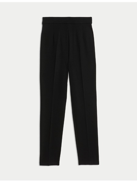 Marks & Spencer Schwarze knöchellange Slim-Fit-Hose aus Jersey von Marks & Spencer für Damen