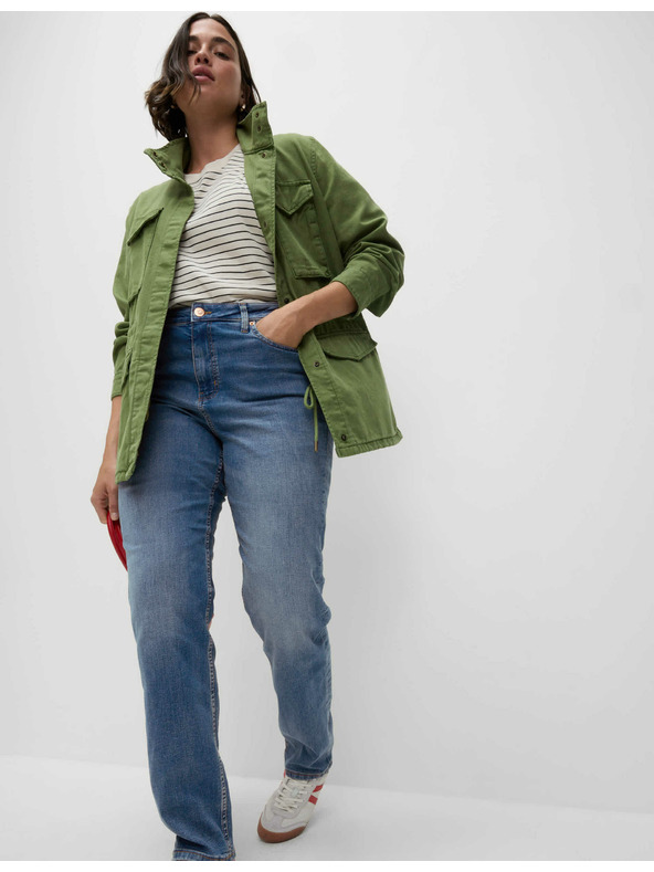 Marks & Spencer Blaue Damenjeans mit gerader Passform Marks & Spencer