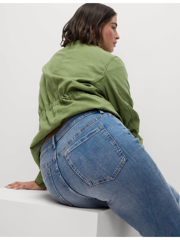 Marks & Spencer Blaue Damenjeans mit gerader Passform Marks & Spencer