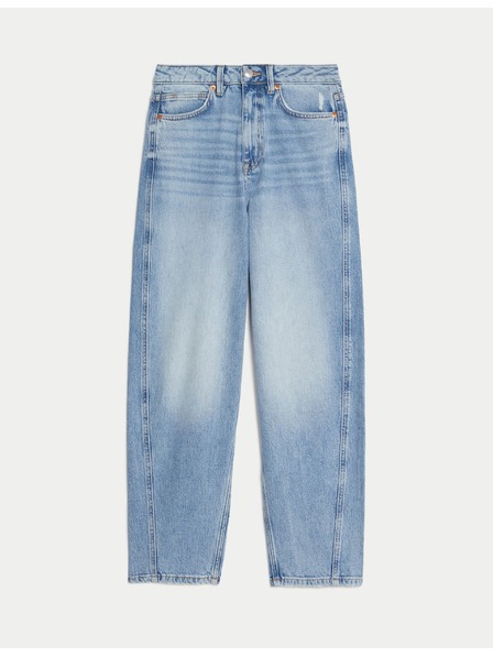 Marks & Spencer Hellblaue Marks & Spencer Damen Boyfriend Jeans