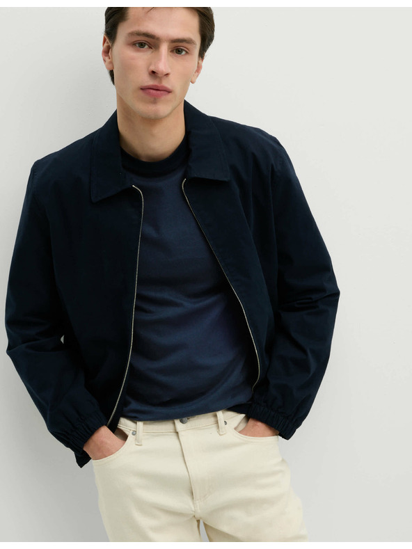 Marks & Spencer Dunkelblaues Herren-Basic-Hemd Marks & Spencer