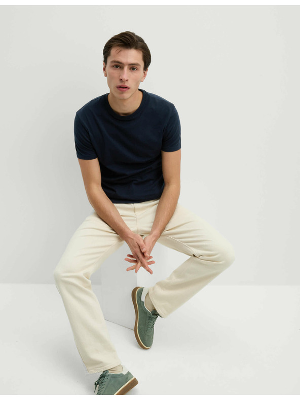 Marks & Spencer Dunkelblaues Herren-Basic-Hemd Marks & Spencer