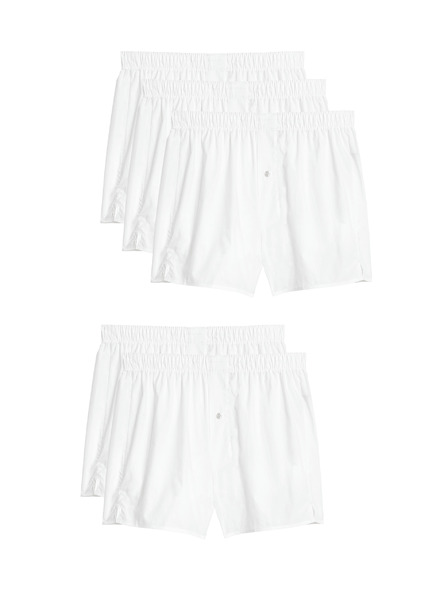 Marks & Spencer Marks & Spencer Herrenset mit fünf weißen Shorts