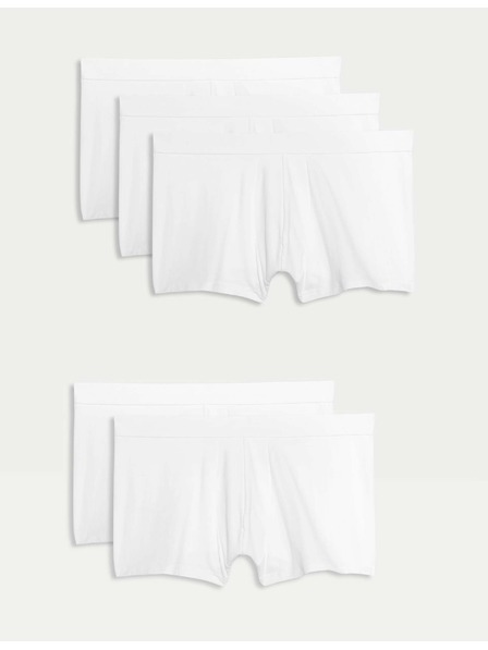 Marks & Spencer Fünferpack Herren-Boxershorts in Weiß Marks & Spencer