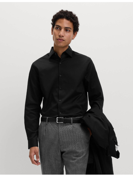 Marks & Spencer Schwarzes Baumwollhemd für Herren Marks & Spencer