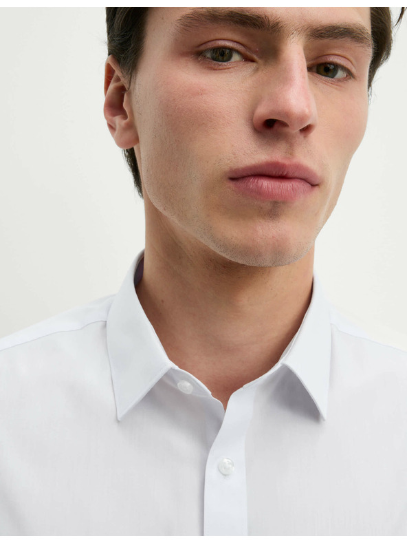 Marks & Spencer Hemd mit normaler Passform, bügelleicht Marks & Spencer weiß