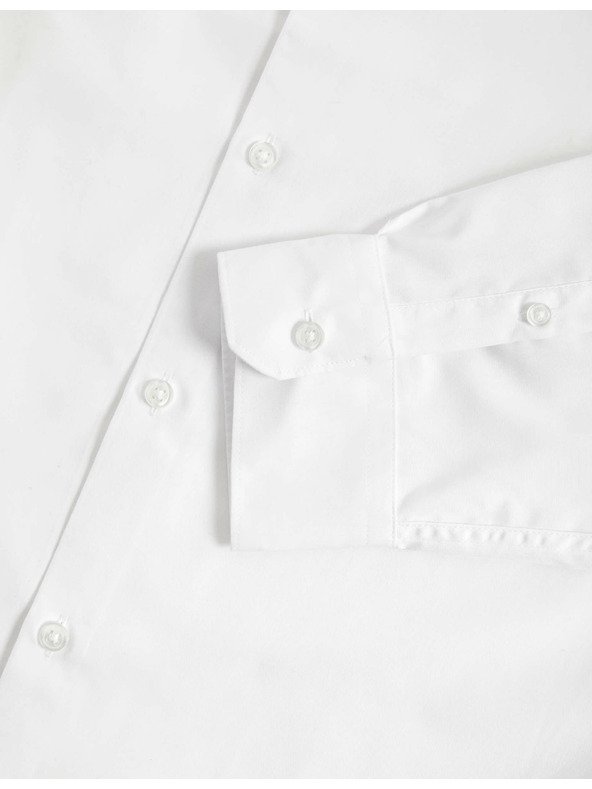 Marks & Spencer Hemd mit normaler Passform, bügelleicht Marks & Spencer weiß