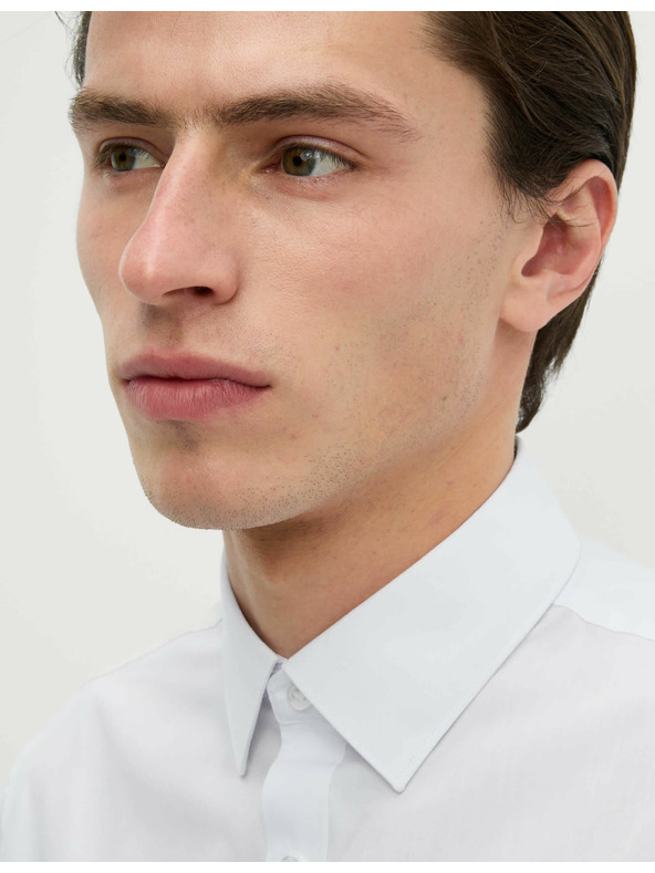 Marks & Spencer Hemd mit normaler Passform, bügelleicht Marks & Spencer weiß