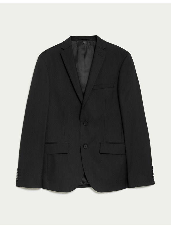 Marks & Spencer Schwarzer Herren Stretch-Blazer Marks & Spencer