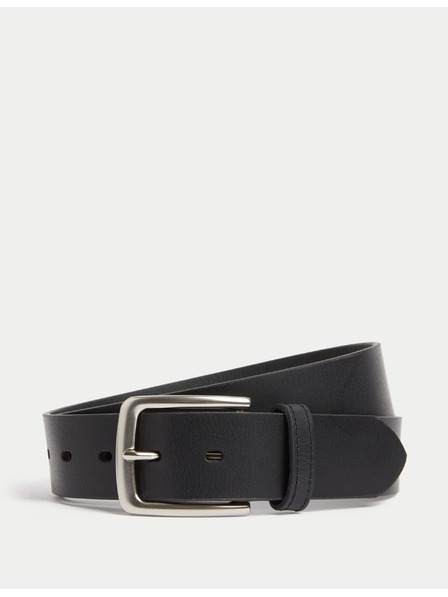 Marks & Spencer Schwarzer Ledergürtel für Herren Marks & Spencer