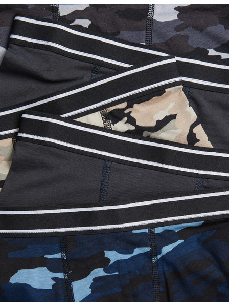 Marks & Spencer Camouflage-Shorts aus Baumwolle mit Stretch, 5er-Pack (5-16 Jahre) Marks & Spencer