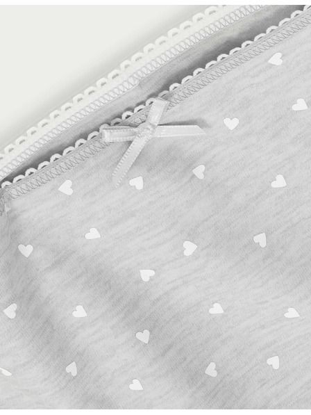 Marks & Spencer Marks & Spencer 1-teiliges Set aus Baumwollslips mit Herz (2-14 Jahre)