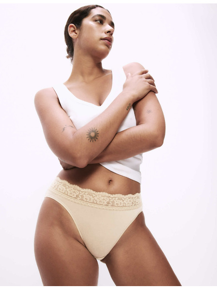 Marks & Spencer Marks & Spencer Fünfteiliges Höschen-Set für Damen in Beige