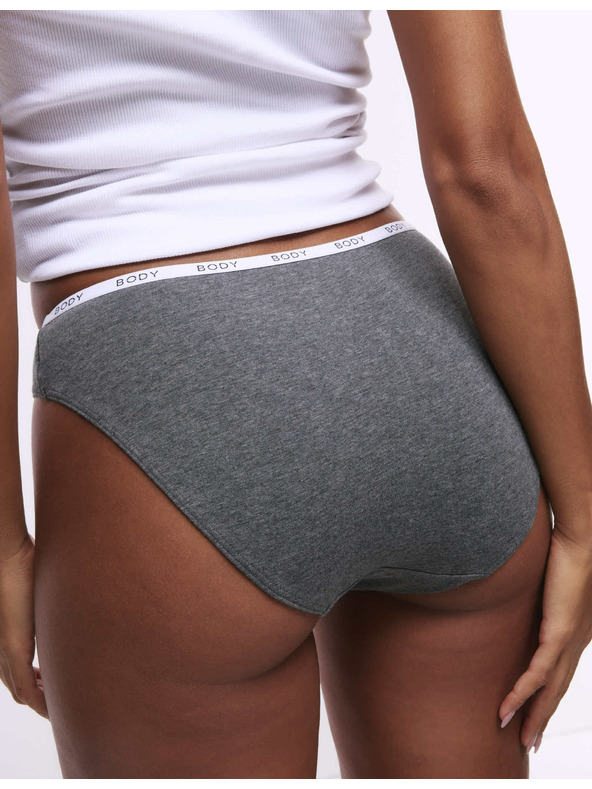 Marks & Spencer Vierer-Set Damen-Slips in Grau, Weiß und Schwarz Marks & Spencer