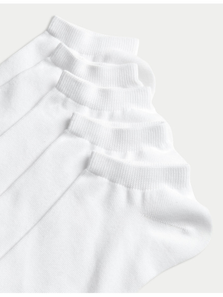 Marks & Spencer 5 Paar Sportsocken mit Cool & Fresh™-Technologie Marks & Spencer weiß