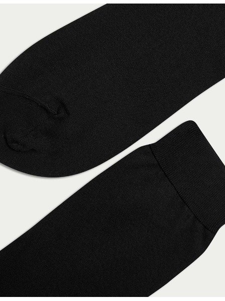 Marks & Spencer Socken aus reiner Baumwolle, 3 Paar, Marks & Spencer schwarz