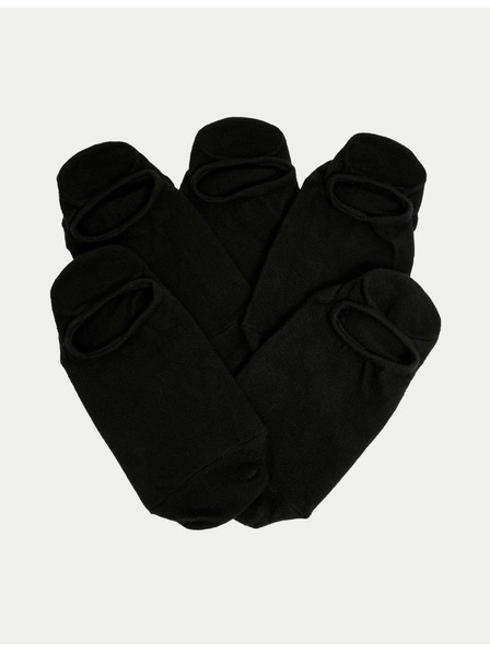 Marks & Spencer Trainer Liners™ Kurze Socken mit Cool & Fresh™ Technologie, 5 Paar pro Packung Marks & Spencer schwarz